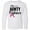 AA-White, variant on Inktastic Breast Cancer Awareness My Aunty is a Fighter Long Sleeve Youth T-Shirt