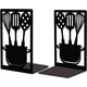 thumbnail image 1 of Sujetalibros de metal con soporte para tope, 1 of 9