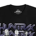 thumbnail image 4 of K-Pop Demon Hunters Men's Huntrix Logo Rumi Zoey Mira Short Sleeve Tee, 4 of 5