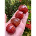 thumbnail image 3 of WHOLESALE Canelian Pebble, Large Canelian Tumbled Stone, Natural Polished Canelian Crystals (Canelian, 1 Pound), 3 of 8
