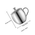 thumbnail image 2 of FUTUREORYY Reusable Coffee Cups Round with Handle for Cafes Easy to Clean 1Set, 2 of 8