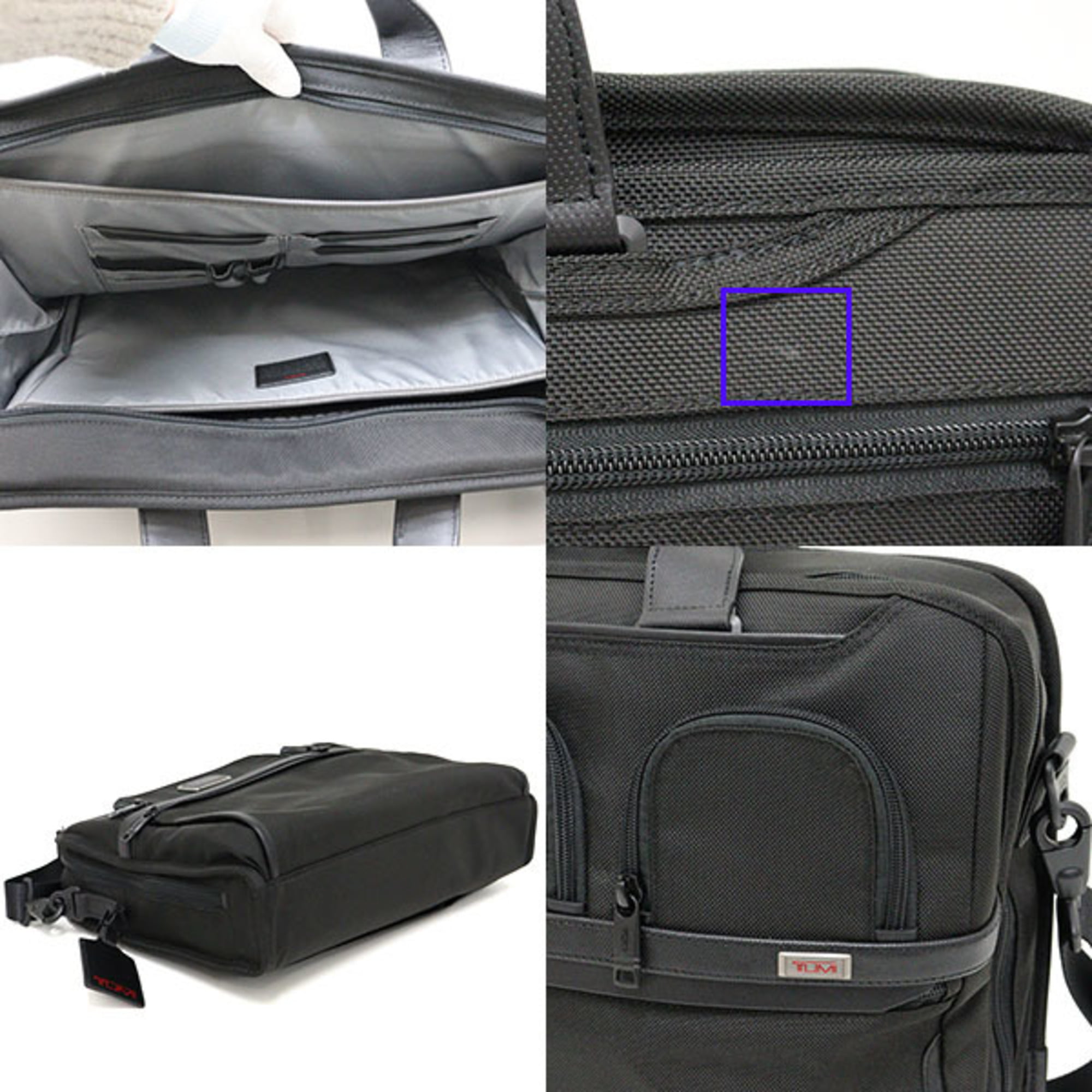  TUMI Compact Large Screen Laptop Brief - With Magnetic Closure  - 17-Inch Computer Bag for Men and Women - Black : Electronics