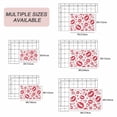 thumbnail image 6 of Kiss Marks Outdoor Rug 6x9 Ft, Non Slip Washable Area Rug, Valentine's Day Lips Print Love Red Vintage Patio Rugs Carpet Runner, Large Floor Mat for Indoor/Outdoor Deck Porch Camping, 6 of 8