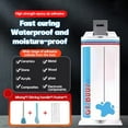 thumbnail image 3 of Clear Epoxy Resin AB Glue,epoxy Glue All Purpose,Wear-Resistant, Waterproof,for Repairing Tile, Metal,Plastic (1PC), 3 of 6