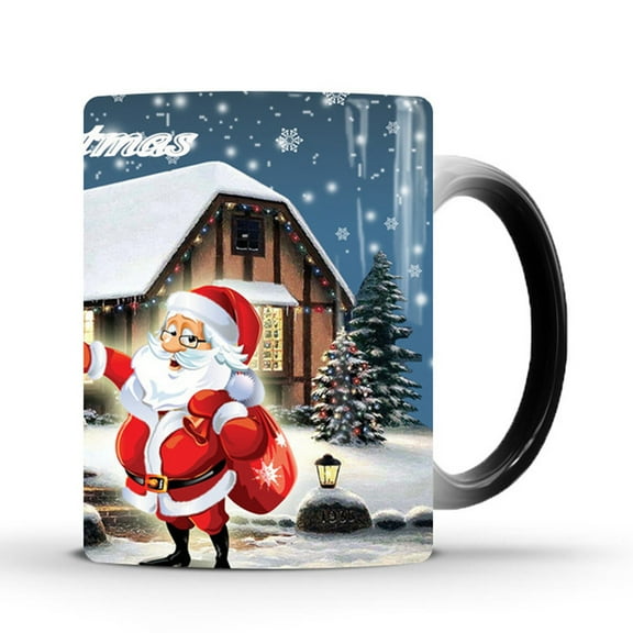 Seasonal savings tumgatte Christmas Mug Ceramic Thermal Sensitive Coffee Color Changing Cup Up to 65% off