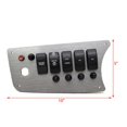 thumbnail image 3 of Escape Pontoon Boat Switch Panel 5766625 | RT 10 x 5 Inch Silver 2016, 3 of 4