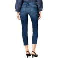 thumbnail image 2 of Joe's Womens Icon Mid Rise Skinny Cropped Jeans, Blue, 24, 2 of 2