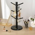 thumbnail image 3 of SUSWIM Mug Holder Tree, Coffee Cup Holder with 6 Hooks (Black), 3 of 5