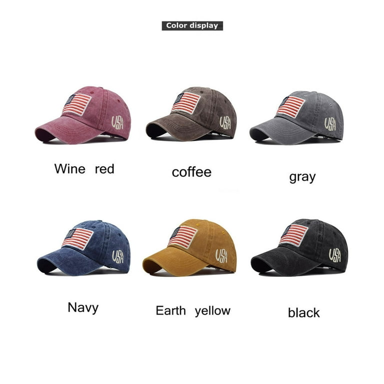 American Fish Flag Trucker Hats - Fishing Gifts for Men - Outdoor Snapback  Fishing Hats Perfect for Camping and Daily Use