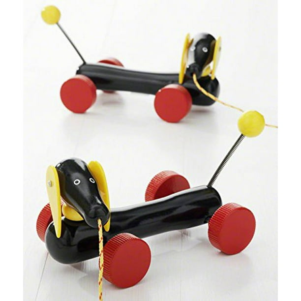 Brio dachshund cheap pull toy