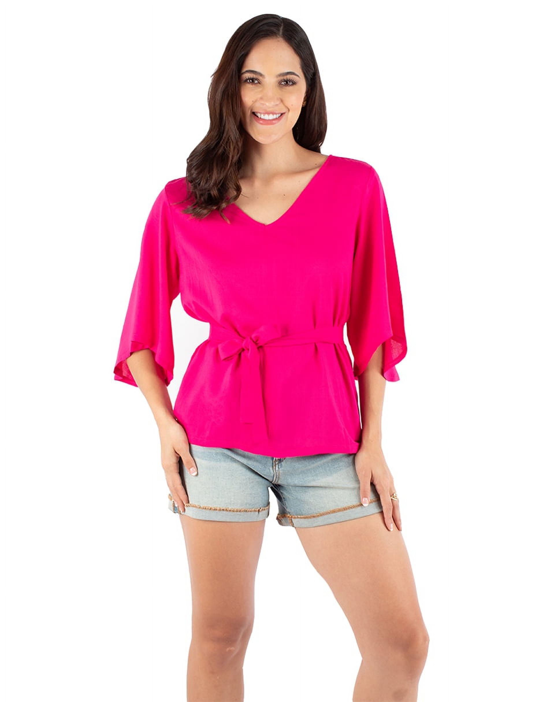 Blusa Manga Campana Corta Blusas Con Manga Campana Corta Blusa