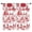 Red Toile Pattern, variant on Blackout Kids Curtains,Pioneer Floral Pattern Childrens Insulated Curtains Set Of 2,Bedroom Essentials,Toddler Room Decor 42x54in(106x137cm)