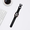 thumbnail image 4 of WFEAGL Apple Watch Bands for Silicone Sport Replacement Strap 38mm 40mm 41mm Black, 4 of 8
