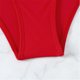 thumbnail image 5 of Traje de Baño de Color Sólido de las Mujeres, Nuevo Hueco Fuera una Pieza para la Playa Y la Piscina, Traje de Baño de Nylon Retro, Traje de Baño Casual Sexy, 5 of 9