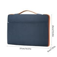 thumbnail image 3 of Laptop Bag 14 Inch Laptop Bag Portable Laptop Bag Lightweight Business Briefcase Large Capacity for Work, Travel, 3 of 7