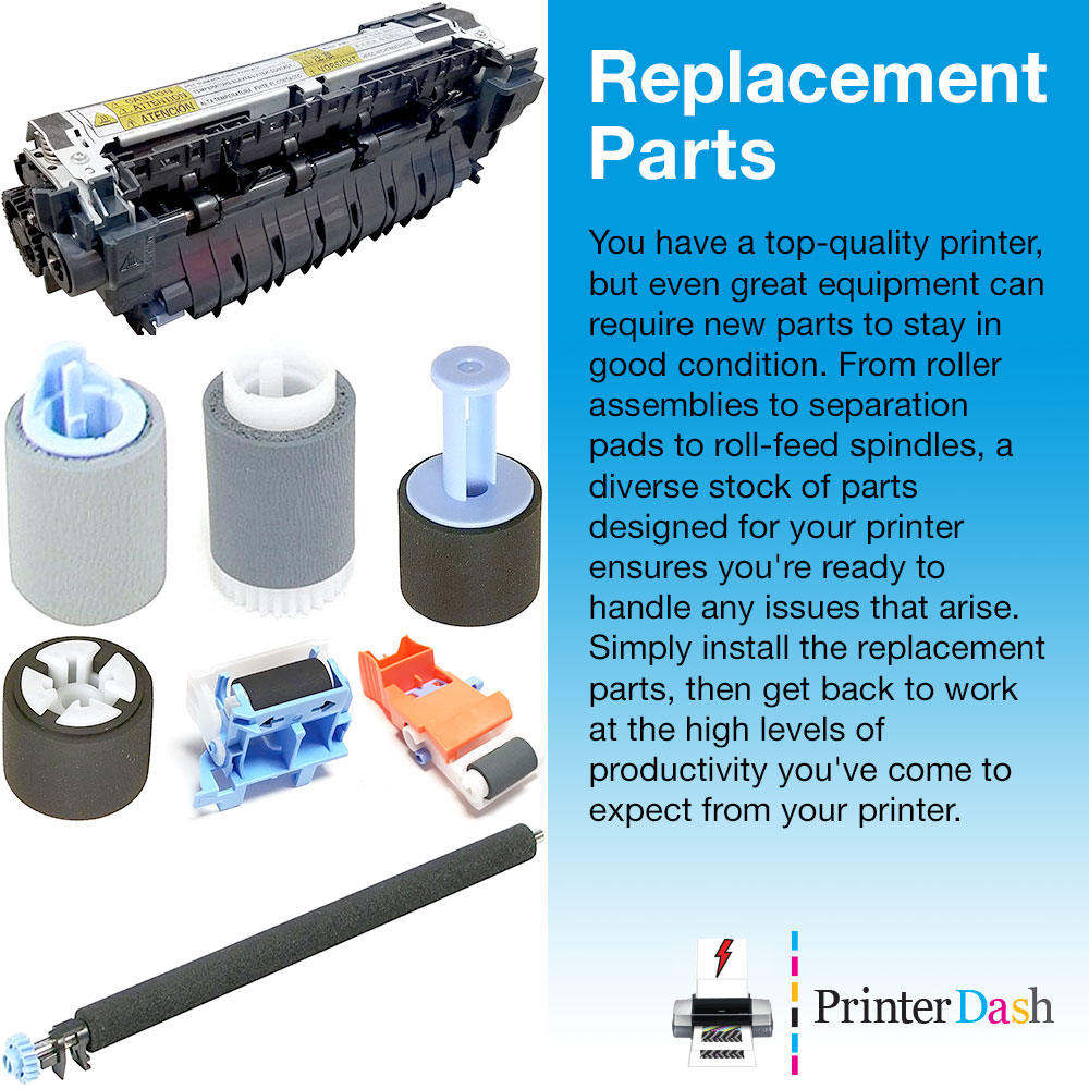 PrinterDash Compatible Replacement for HP LaserJet 9000/9040/9050/M9040/M9050/M9059 110V Maintenance Kit (350000 Page Yield) (C9152-67901) - image 5 of 8