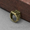thumbnail image 5 of Abacus Rings Brass Adjustable Ring Fengshui Copper Statuette Accessories Gifts, 5 of 5