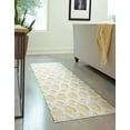 thumbnail image 3 of Rugs.com Sabrina Soto Casa Collection Rug – 6 Ft Runner Yellow High Rug Perfect For Hallways, Entryways, 3 of 3