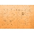 thumbnail image 1 of Ahgly Company Indoor Rectangle Oriental Orange Traditional Area Rugs, 5' x 8', 1 of 4