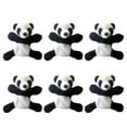 thumbnail image 1 of imanes de peluche para nevera con forma de panda, adhesivos magnéticos creativos para decoración del hogar (pequeños)., 1 of 7