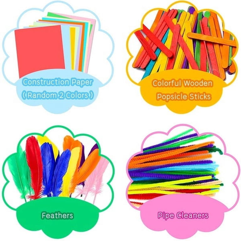 Keyohome 1000-Piece DIY Art Craft Kit for Kids photo 8