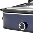 thumbnail image 4 of 4-Quart Slow Cooker with Casserole Manual Warm Setting - Perfect Kitchen Small Appliance for Family Dinners, Dishwasher  Crock, 4 of 6