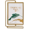 thumbnail image 7 of Gold Modern Metal Tabletop Photo Frame with Glass Cover and Free Spinning Stand for Tabletop Display, 7 of 7