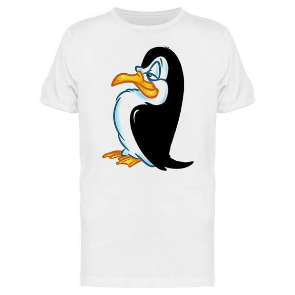 Cartoony Penguin  T-Shirt Men -Image by Shutterstock, Male Large