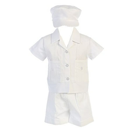 Baby boy top baptism outfit walmart