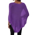 thumbnail image 6 of Womens Sheer Knit Poncho Crochet Summer Tops See Through Mesh Spring Sweaters Beach Cover Ups for Women 2026, One Size, 6 of 8