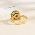 thumbnail image 5 of Mantra Buddhist Ring Good Luck Jewelry Prayer Wheel Adjustable Ring Present, 5 of 5