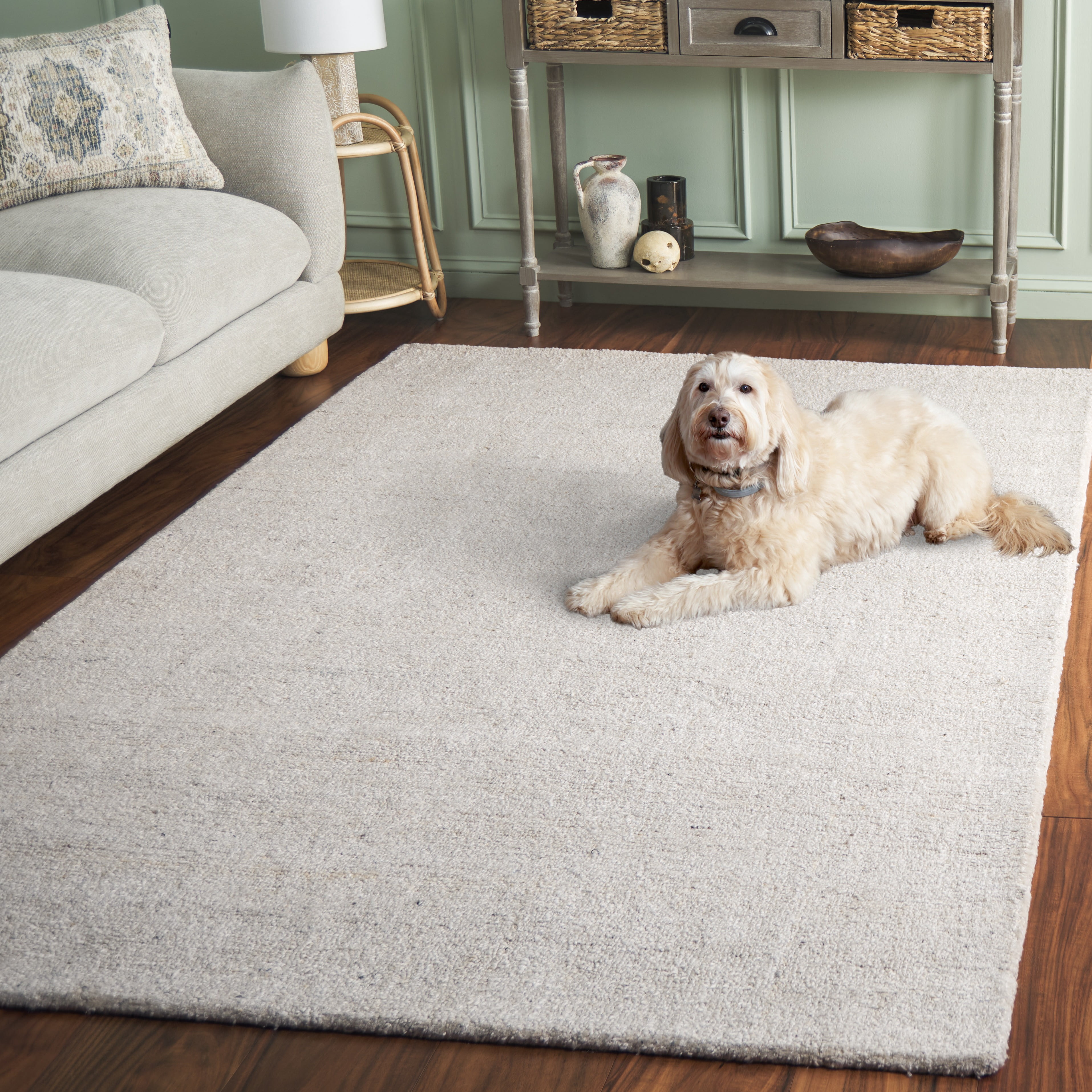 Safavieh Abstract Bailey Striped Area Rug, Ivory/Beige, 10' x 10' Square