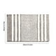 thumbnail image 3 of Tapete de entrada de microfibra extra grueso, 1 unidad, antideslizante, 40,64 x 60 cm, absorbente de agua, para baño y cocina, con reverso de secado rápido para zonas húmedas (gris)., 3 of 9