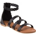 thumbnail image 2 of Beverely Hills Polo Club Ankle-Strap Gladiator Sandals (Little Girls & Big Girls), 2 of 7