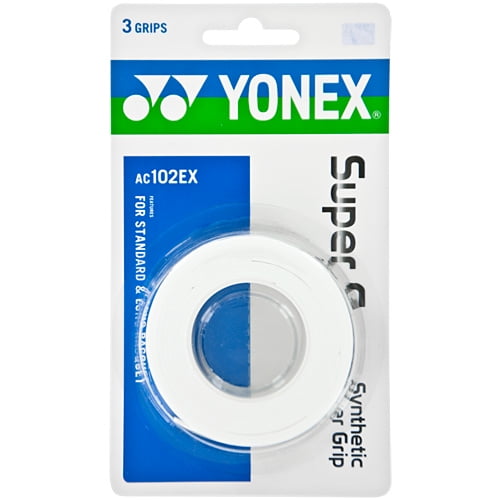 Yonex Super Grap Tennis Overgrip 3 packs - White