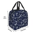 thumbnail image 2 of Disketp Hawaiian Style Lunch Bag for Women Men, Leakproof Thermal Cooler Sack Food Handbags Case High Capacity forTravel Work School Picnic, 2 of 5