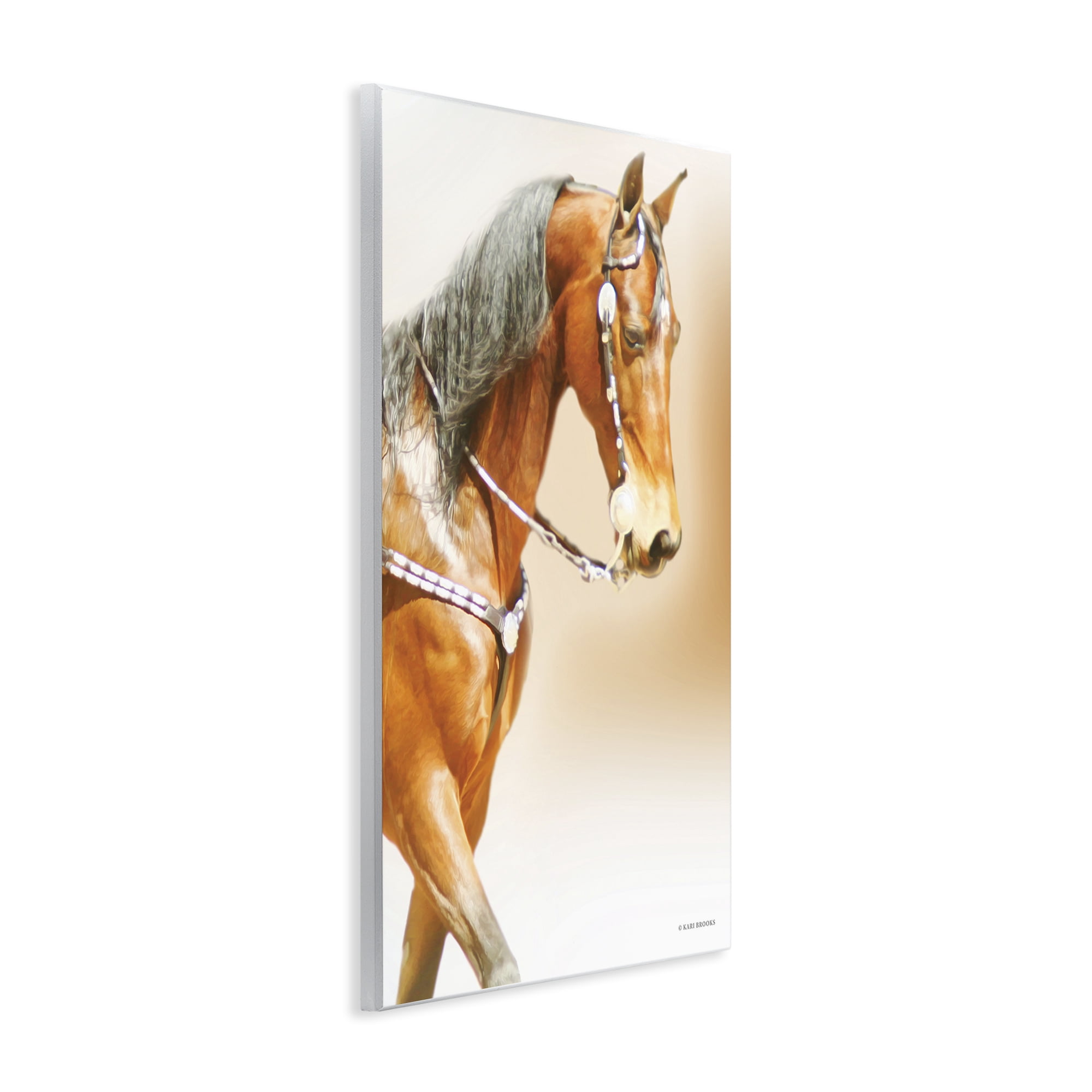 Stupell Industries Brown Majestic Horse Wall Plaque Art, design by Kari Brooks