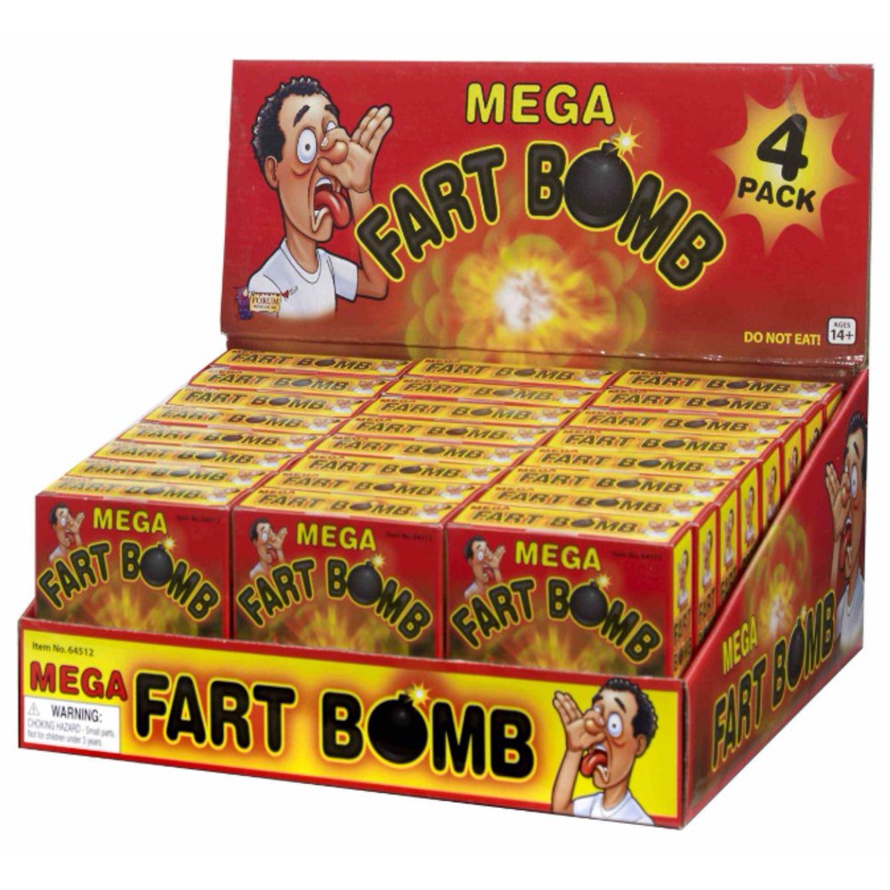 Mega Fart Bomb Bags 4 Boxes (16 Bags)