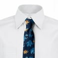 thumbnail image 3 of Men's Tie, Playful Elephants Pattern, 3.7", Indigo Multicolor, by Ambesonne, 3 of 4