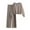 Khaki 2 piece outfits for women, variant on Usmixi Sweater Outfits Set for Women Knit 2 Piece Outfit Sets for Women Pullover Sweater and Drawstring Wide Leg Long Pant Lounge Sets Casual Solid Sweatshirt Tracksuits Sets Under $10