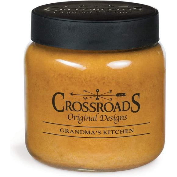 Crossroads Candle 16 Ounce Jar Candle - Grandma's Kitchen