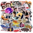 thumbnail image 1 of Stranger Things pegatina 100 PCS, vinilo impermeable pegatina para ordenador portátil coche motocicleta bicicleta equipaje calcomanía parches pegatina para monopatín pegatinas DIY, 1 of 5