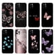 thumbnail image 2 of Funda transparente de silicona para teléfono móvil Apple, carcasa bonita de mariposa rosa para iPhone 14, 13, 11, 12 Pro, 7, 8 Plus, XR, X, XS, Max, 6, 6S, 14Pro Fivean unisex, 2 of 2