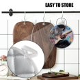 thumbnail image 4 of 4 PCS Pot Holders for Kitchen,Potholders Sets with Hook for Oven,Cooking,Baking,Electric Guitar Being Played By The Man, 4 of 7