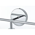 thumbnail image 5 of Hanson 3 lights bath sconce in brass with clear shade, 5 of 7