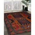 thumbnail image 2 of Ahgly Company Indoor Rectangle Traditional Red Brown Persian Area Rugs, 2' x 5', 2 of 6