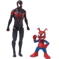 thumbnail image 2 of Marvel Select Miles Morales Spider-Man Action Figure with Spider-Ham, 2 of 2