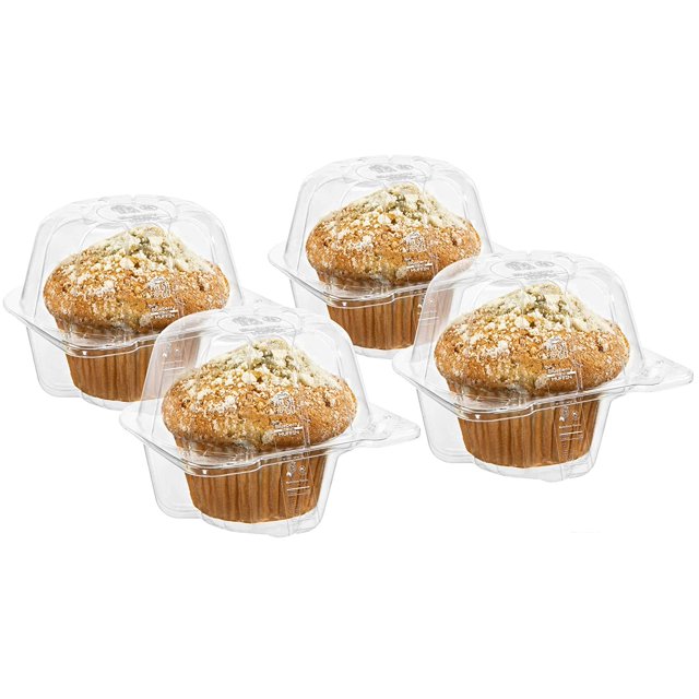 Fresh Bakery Muffins 4 Individually Wrapped Muffins Included