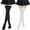 Black+White, variant on 2 Pairs Women Thigh High Socks Extra Long Knit Warm Stockings over the Knee High Boot Socks Leg Warmers "Black"