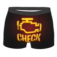 thumbnail image 3 of Mechanic Car Driver Check Engine Light Boxer Shorts For Homme Sexy 3D Printed Underwear Panties Briefs Soft Underpants, 3 of 7